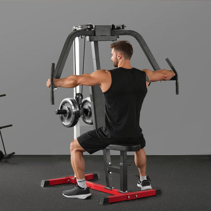 VEVOR Chest Fly Machine Adjustable Fly Reverse Delt Machine Upper Body Workout