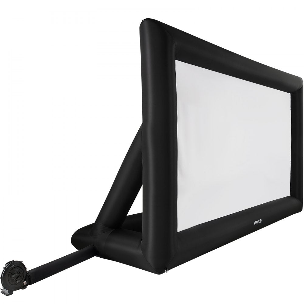 VEVOR 20 ft Inflatable Movie Screen 16:9 600D Movie Projector with Portable Bag
