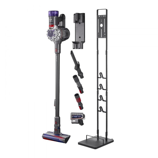 VEVOR Vacuum Stand for Dyson Multi-Models Storage Bracket Holder with 4 Hooks