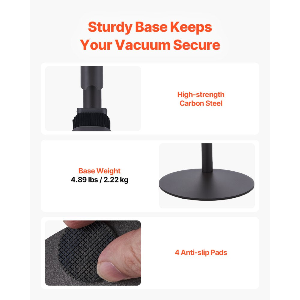 VEVOR Vacuum Stand for Dyson Multi-Models Storage Bracket Holder with 4 Pads