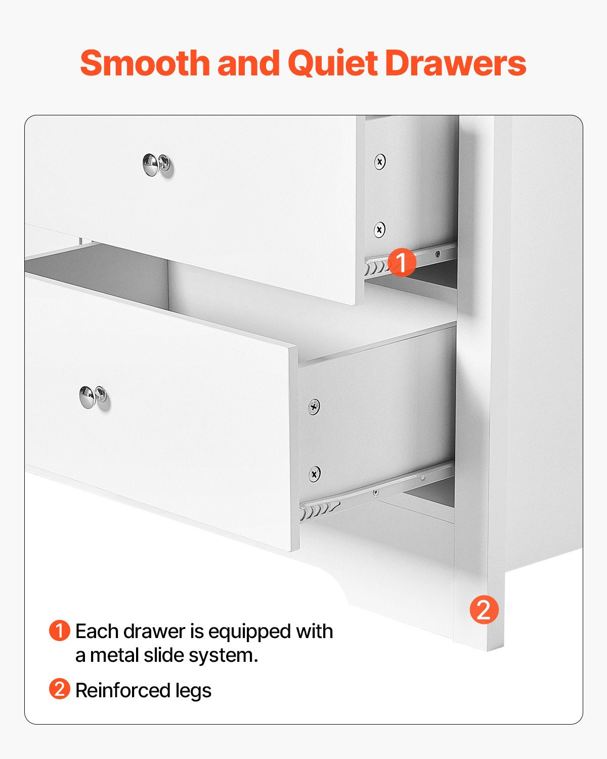 7 Drawer Dresser, Wooden Chest of Drawers with Sliding with Anti-tip Device, Modern Minimalist Dresser Chest, Closet Storage Organizer for Living Room, Hallway, Bedroom, Entryway, Light Wood