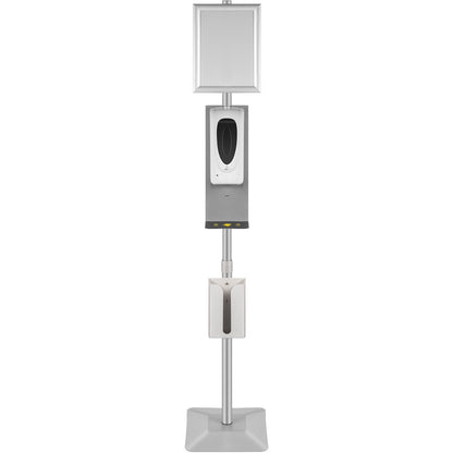 Adjustable Infrared Sanitizer Dispenser with Stand and Tissue Box, 140-160 cm