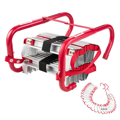 Fire Escape Ladder 5-6 Story 15.24m Retractable Emergency Fire Ladder