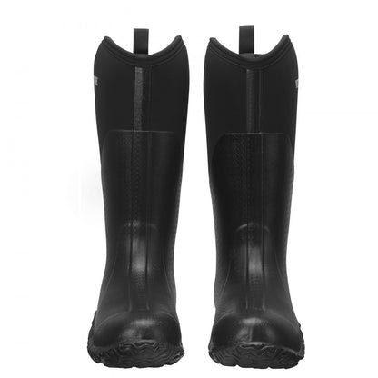 Protective Footwear for Men Neoprene Rubber Work Rain Boots Size 10 US