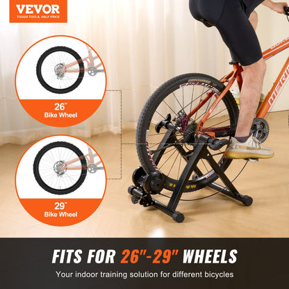 VEVOR Bike Trainer Stand, Magnetic Stationary Bike Stand for 26"-29" Wheels, 8 Resistance
