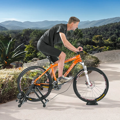 Magnetic Bike Trainer Stand for 0.66-0.73m Wheels with 8 Resistance Levels