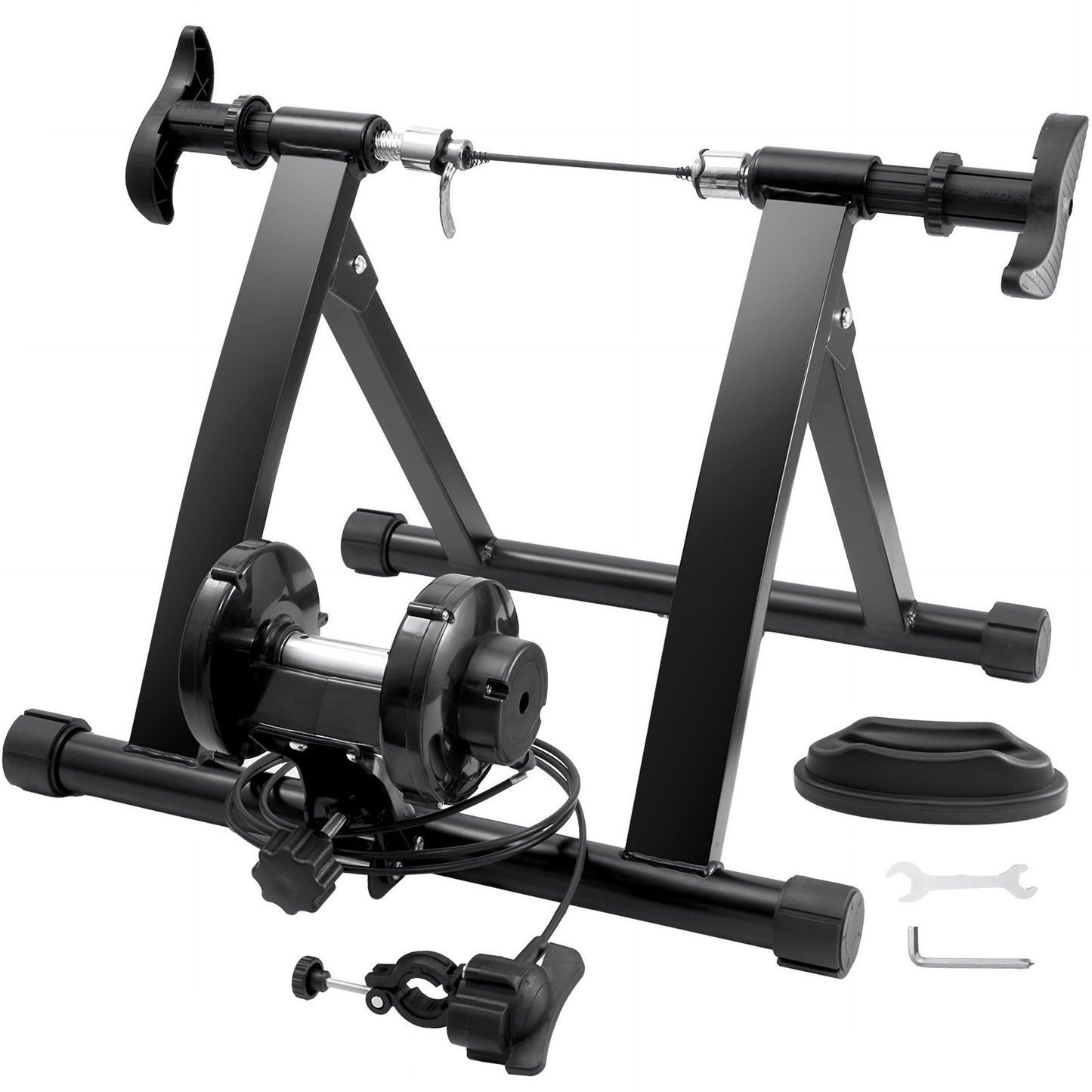 VEVOR Bike Trainer Stand, Magnetic Stationary Bike Stand for 26"-29" Wheels, 8 Resistance
