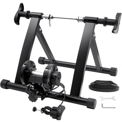 Magnetic Bike Trainer Stand for 0.66-0.73m Wheels with 8 Resistance Levels
