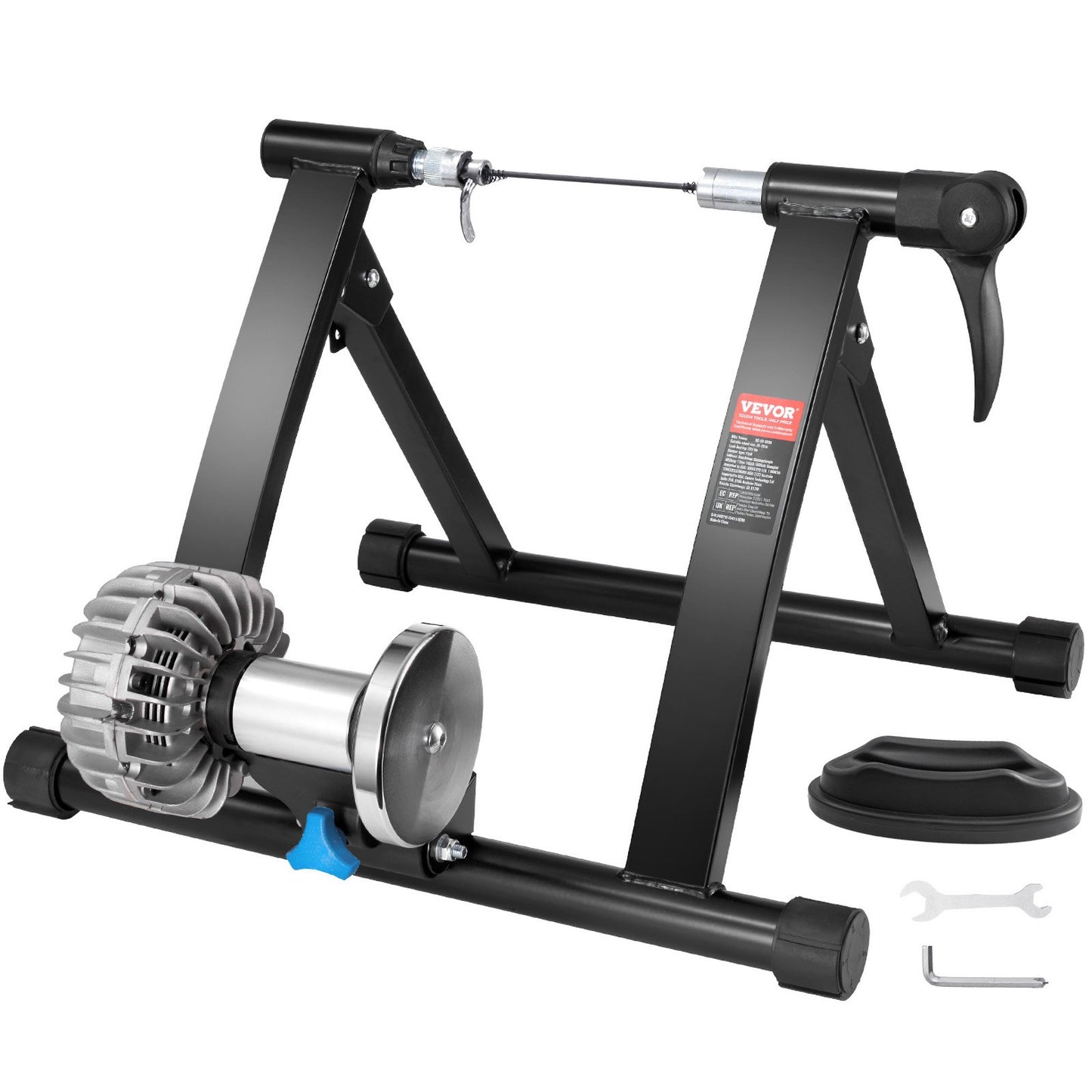 VEVOR Bike Trainer Stand, Fluid Stationary Bike Stand for 26"-29" Wheels, Noise