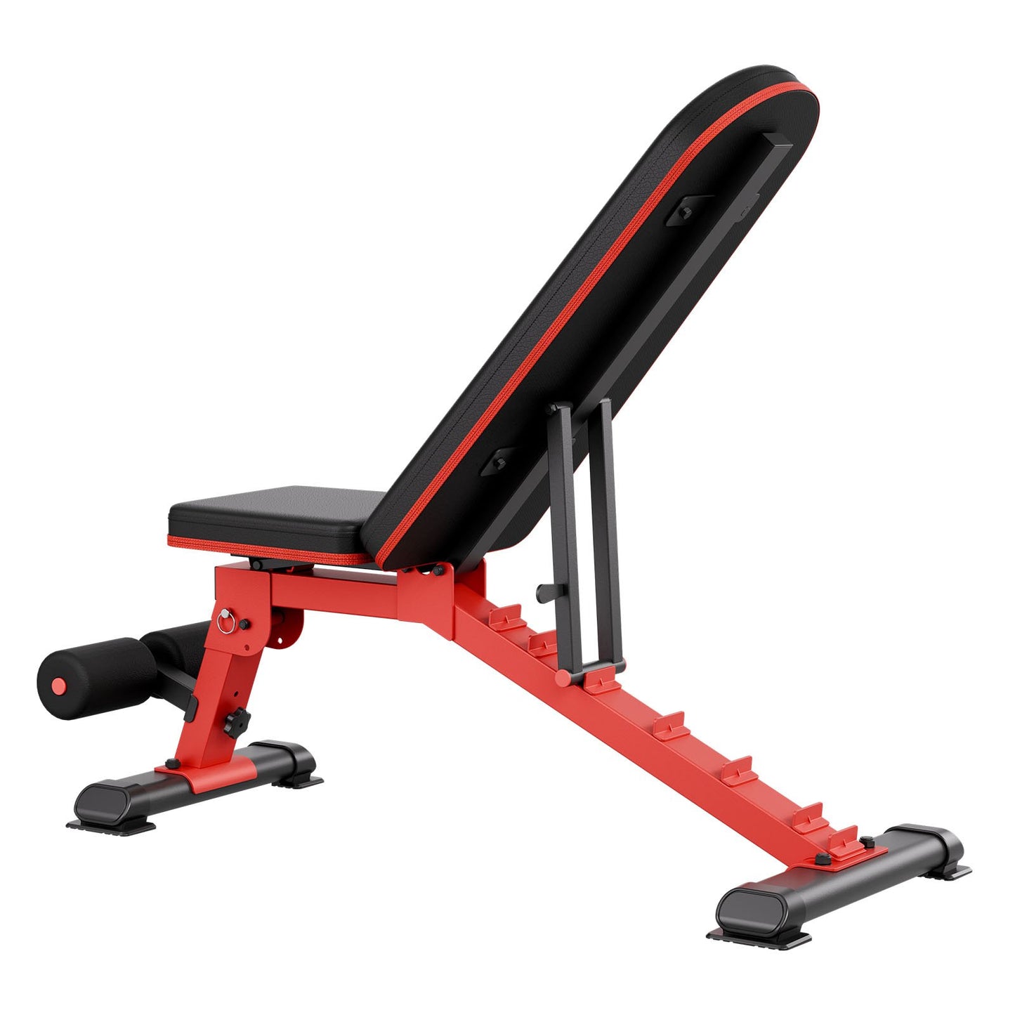 Weight Bench, 1200lbs Heavy Duty Stable Weight Bench Press for Full Body Workout, Adjustable Exercise Sit up Bench for Home Gym Strength Training, Flat Bench with Quick Folding & Fast Adjustment