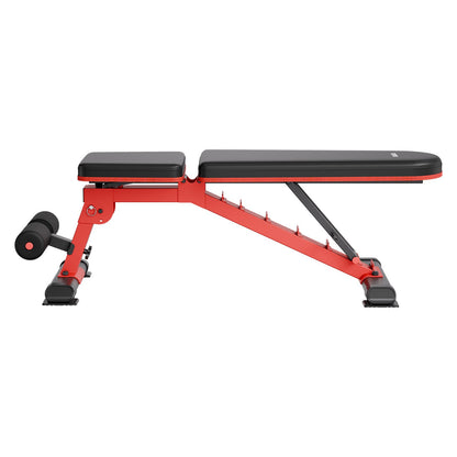 Weight Bench, 1200lbs Heavy Duty Stable Weight Bench Press for Full Body Workout, Adjustable Exercise Sit up Bench for Home Gym Strength Training, Flat Bench with Quick Folding & Fast Adjustment