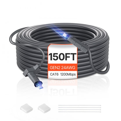 Starlink Gen 2 Cable 45.72M Extension Cable Standard Generation 2 1200 Mps