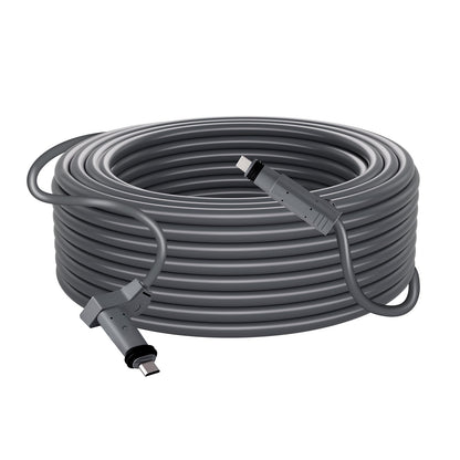 Starlink Gen 2 Cable, 22.86 m, 26 AWG Copper Core, Durable Extension Cable for Standard Generation 2, Compatible with Starlink Rectangular Satellite V2, Flexible Wiring for RV, Backyard, Camping
