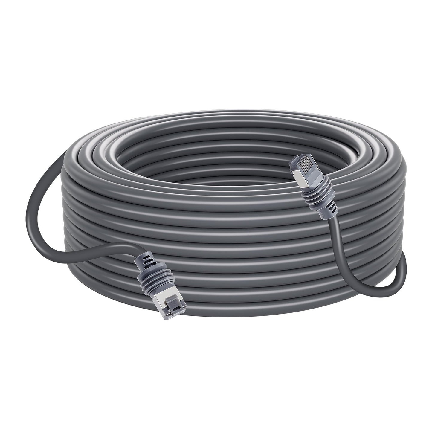 Starlink Gen 3 Cable, 30.48 m, 24 AWG Copper Core, Durable Extension Cable for Standard Generation 3, Compatible with Starlink Rectangular Satellite V3, Flexible Wiring for RV, Backyard, Camping