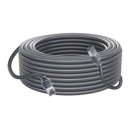 Starlink Gen 3 Cable, 45.72 m, 26 AWG Copper Core, Durable Extension Cable for Standard Generation 3, Compatible with Starlink Rectangular Satellite V3, Flexible Wiring for RV, Backyard, Camping