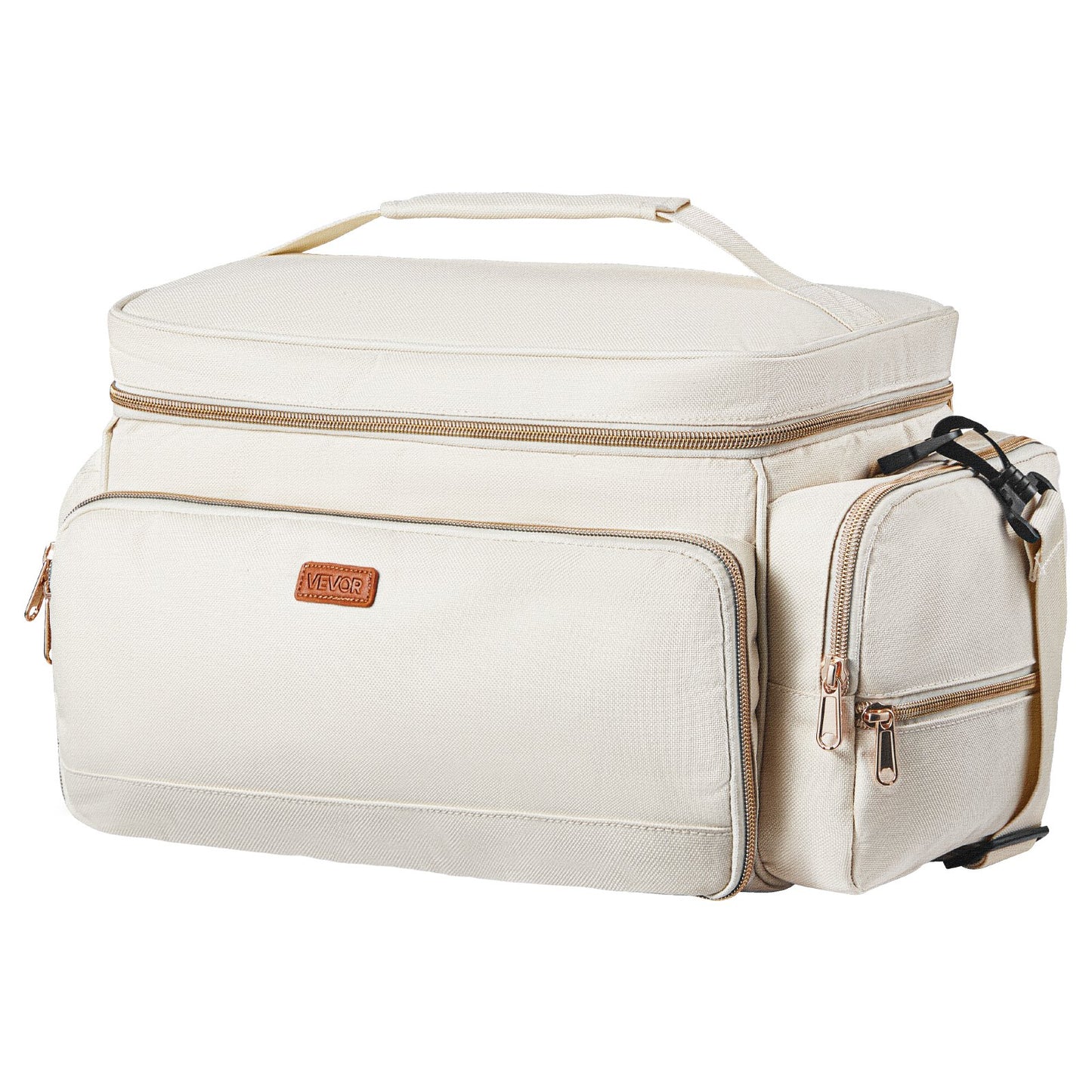 Breast Pump Bag, Breast Feeding Bag with Waterproof Mat, Fits for S1/S2, Pumping Accessories & Breastmilk Storage, Portable Pump Carrying Case for Work, Travel and Family Use, Beige