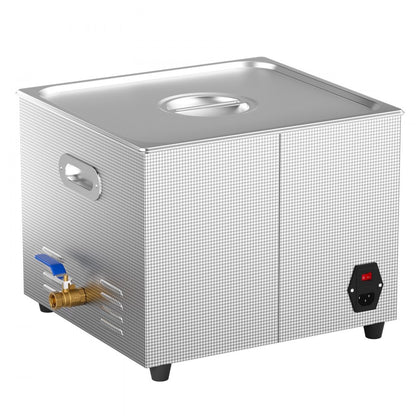 VEVOR 15L Ultrasonic Cleaner with Heater Timer & Basket Digital Sonic Machine
