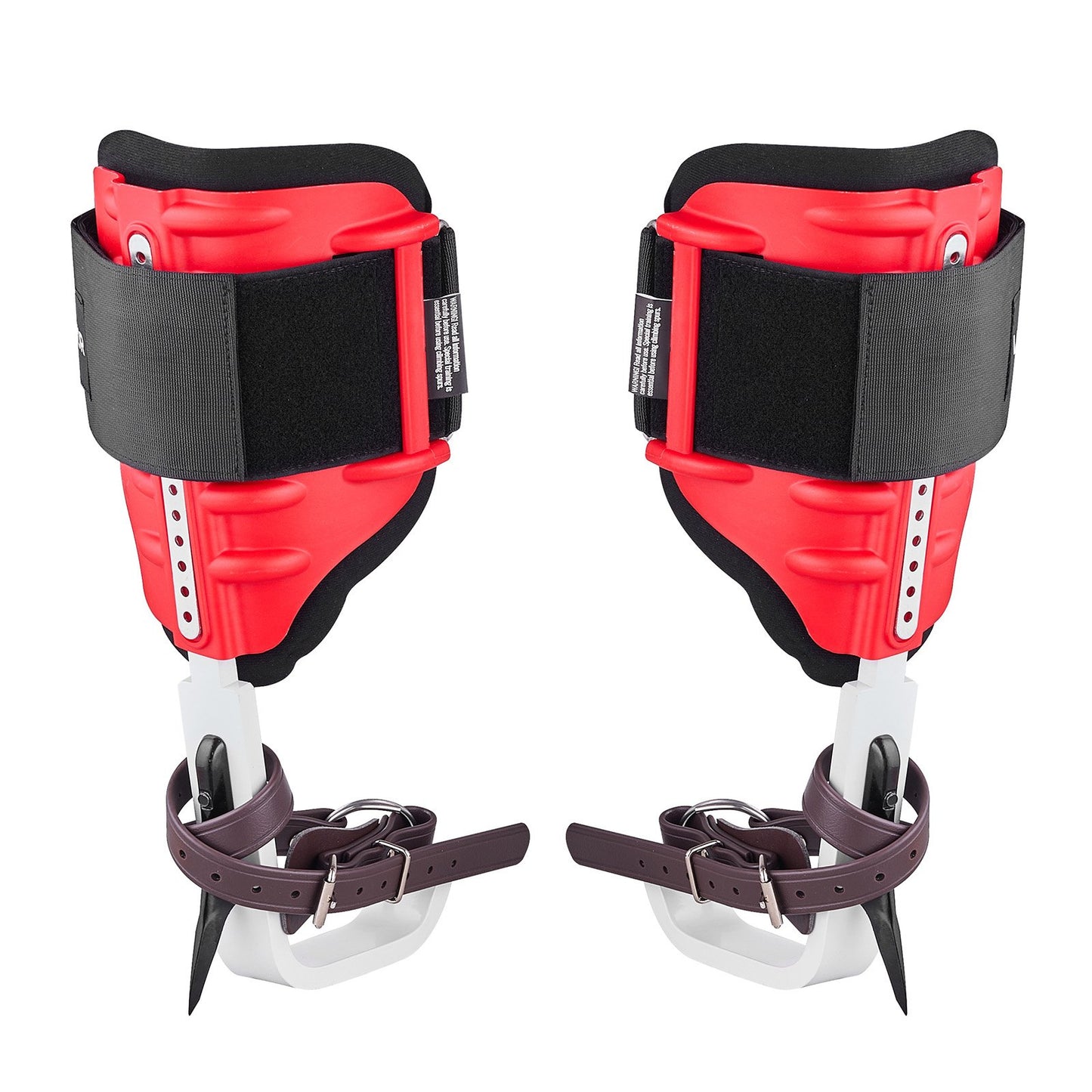 Tree Climbing Spikes Set, Height-Adjustable Tree Climbing Gear with Straps & Spike Protectors, 159 kg Load Capacity, Durable Aluminum Climb Spurs Arborist Equipment for Fruit Picking Hunting