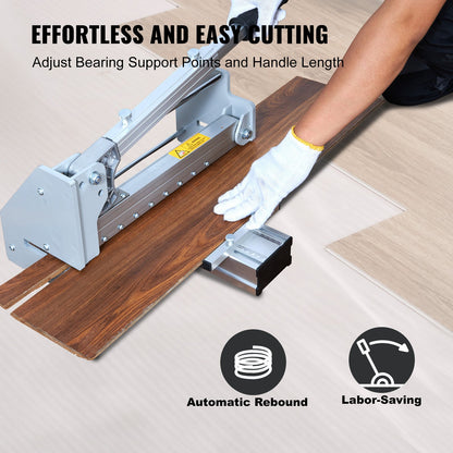 VEVOR Floor Cutter 330mm, Cuts Vinyl Plank, Laminate, Engineered Hardwood, Siding,