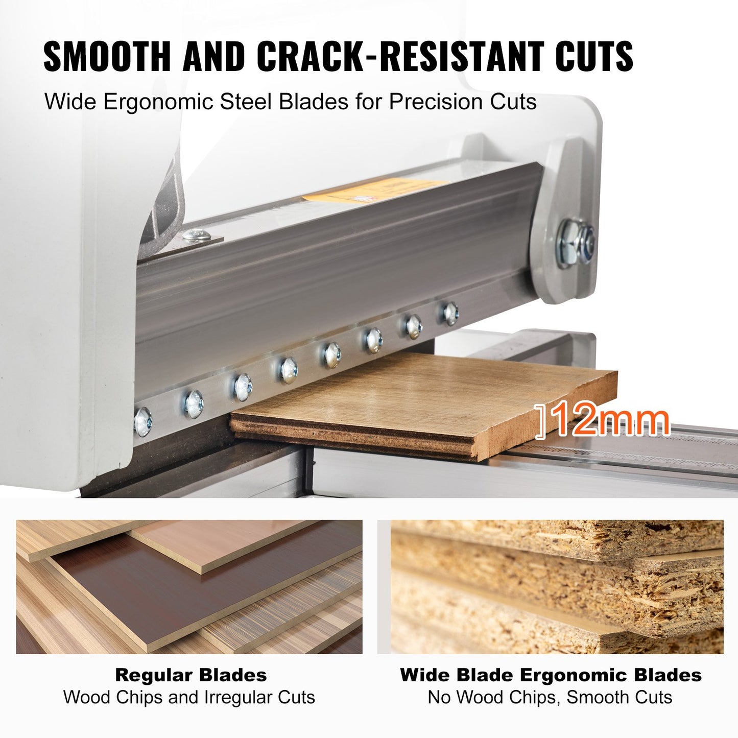 VEVOR Floor Cutter 330mm, Cuts Vinyl Plank, Laminate, Engineered Hardwood, Siding,