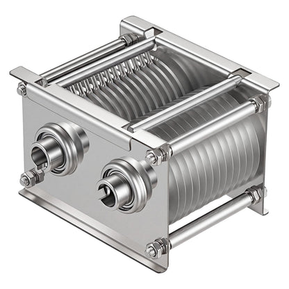 Meat Cutter Machine Blade, 7 mm Replacement Commercial Blade for Model 90 Food Slicer, Stainless Steel, for Boneless Meat, Soft Vegetables