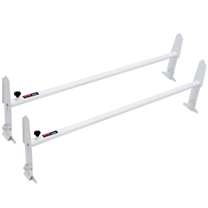 VEVOR 2-Bar Van Roof Ladder Rack Alloy Adjustable 47.2"-78.7" for Full-Size Vans