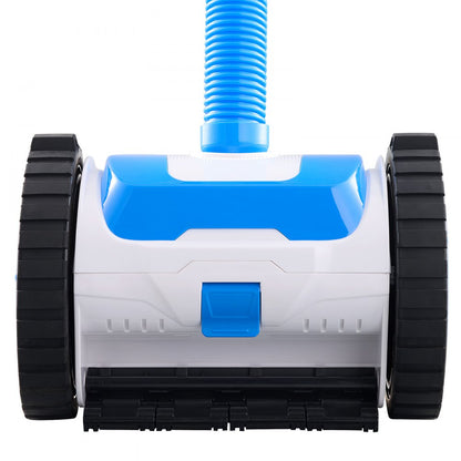 VEVOR Suction Pool Cleaner Vacuum Cleaner 2 Wheels for In/Above-ground Pool