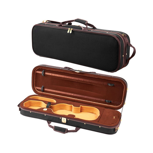 Portable Nylon Fabric 4/4 Full Size Violin Case Anti-Scratch Travel Carrying Bag