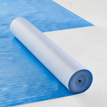 Carpet Protection Film, 1m x 25.6m, Blue, Easy Cut & Install, Strong Grip, 4.7kg