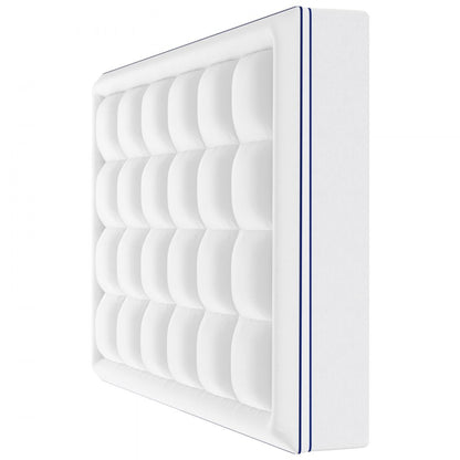 VEVOR Mattress Topper Fiber Fill Detachable & Washable Queen 25.4 mm Thickness