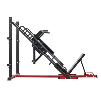 VEVOR Leg Press Hack Squat Combo Machine Adjustable Lower Body Special Home Gym