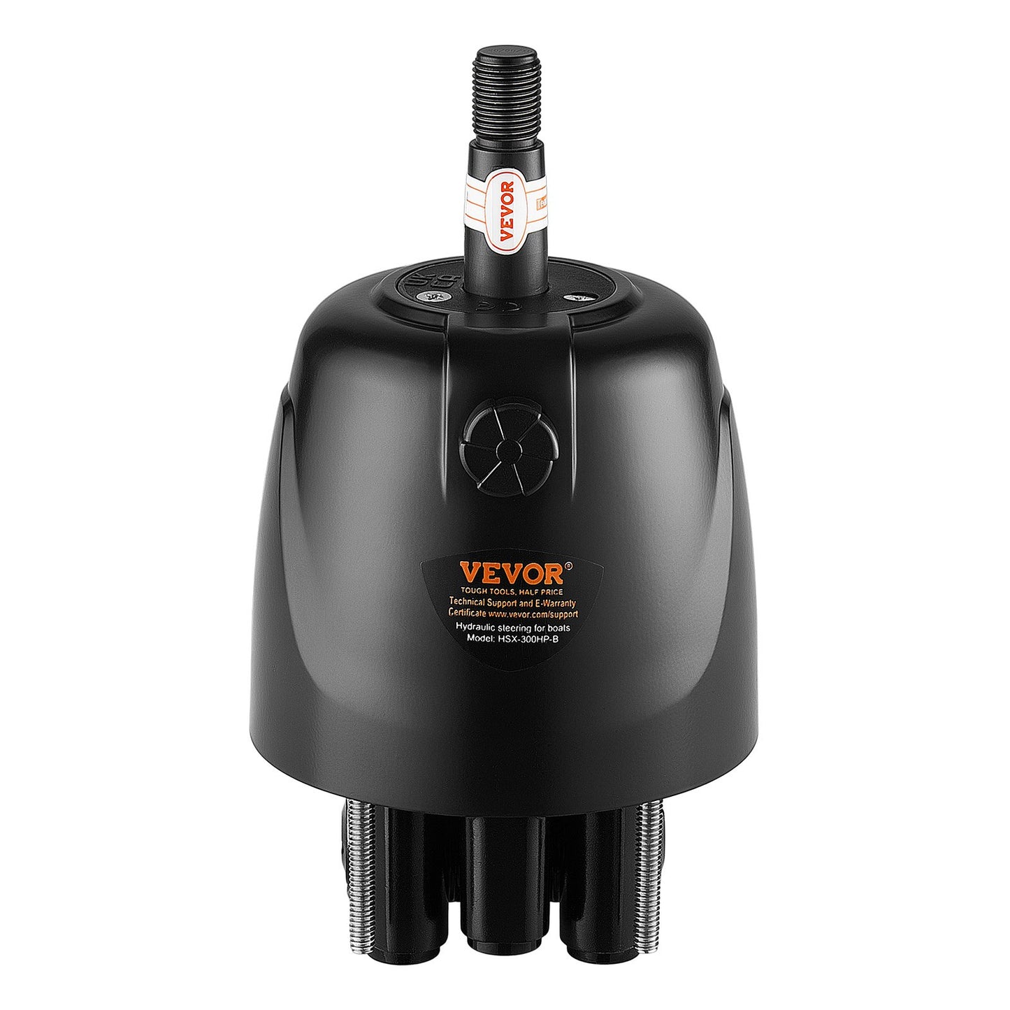 Hydraulic Steering Kit 300HP Hydraulic Outboard Steering System 7.92m, Marine Boat Steering System, 2.5 MPa Helm Pump, Two-Way Lock Cylinder, 7.92 m High-Strength Hoses, for Single-Engine Use