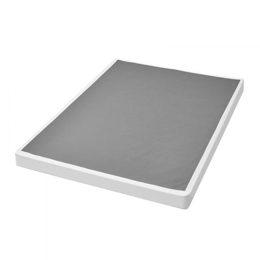 VEVOR Box Spring Queen Size Bed Frame with Fabric Cloth 79.1L x 59.6W x 5.1H in
