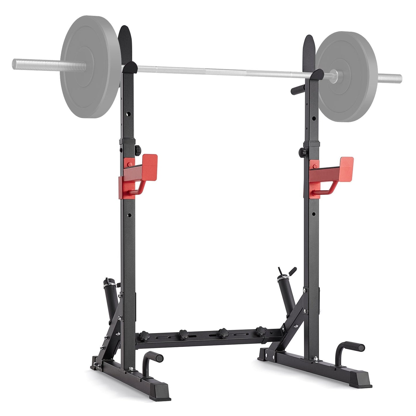 Adjustable Heavy Duty Squat Rack & Barbell Stand with Enhanced Safety Features