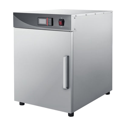 Electric Hot Box Food Warmer, 4-Tier Commercial Warming Cabinet with Water Tray, Single-Door and Adjustable Shelves, Stainless Steel Food Warmer Cabinet, for Restaurant, Kitchen, Pizza, Chicken