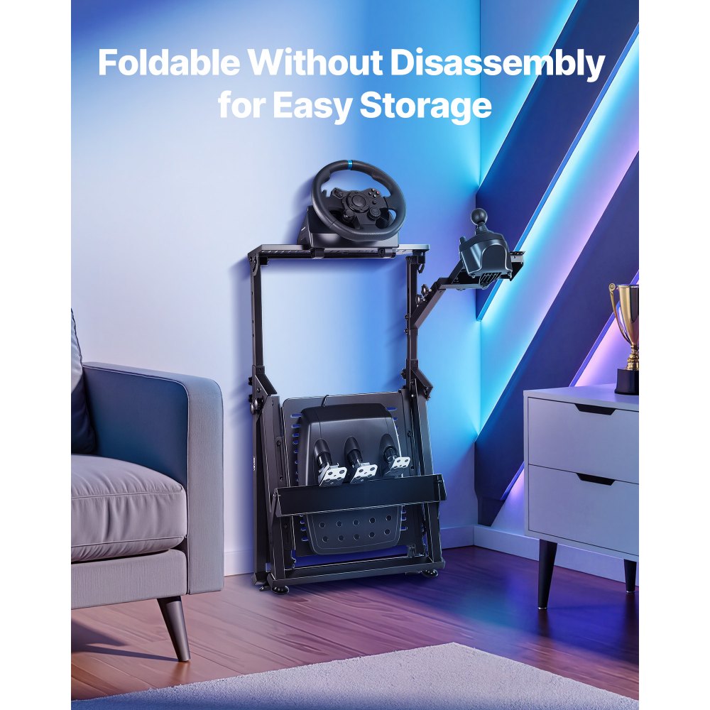 Racing Wheel Stand Adjustable & Foldable for Logitech G923 G920 G29 G27