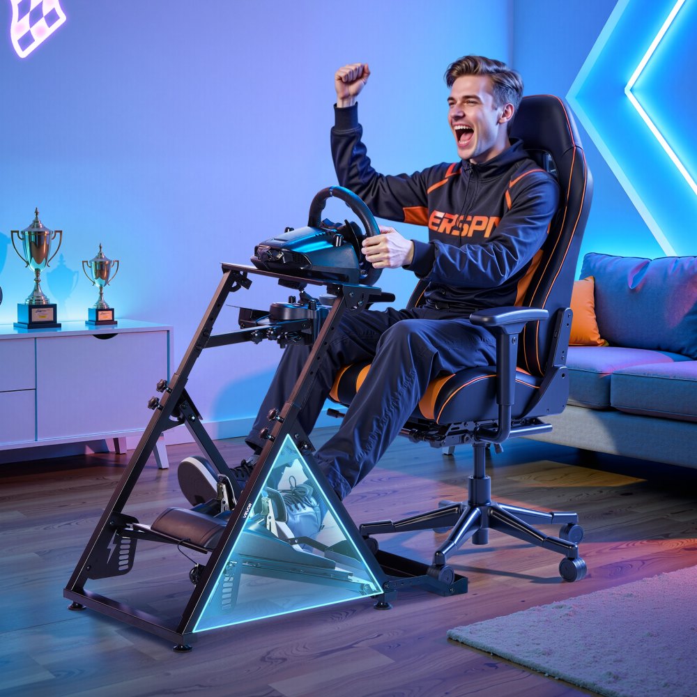 Racing Wheel Stand Adjustable & Foldable for Logitech G923 G920 G29 G27