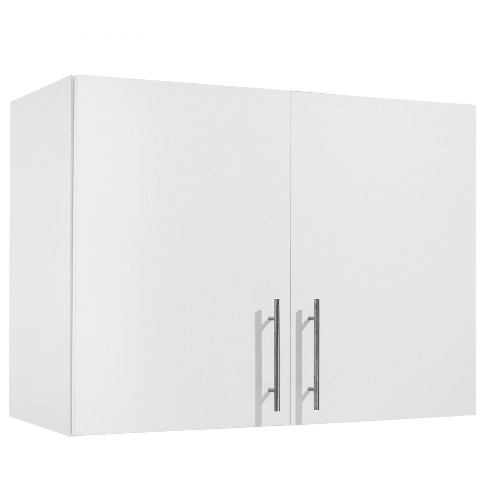 VEVOR 81.3 cm Laundry Room Wall Cabinet 2-Tier Kitchen Cupboard with 2 Doors