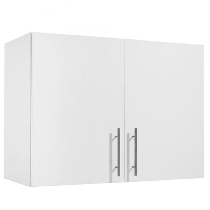 VEVOR 81.3 cm Laundry Room Wall Cabinet 2-Tier Kitchen Cupboard with 2 Doors
