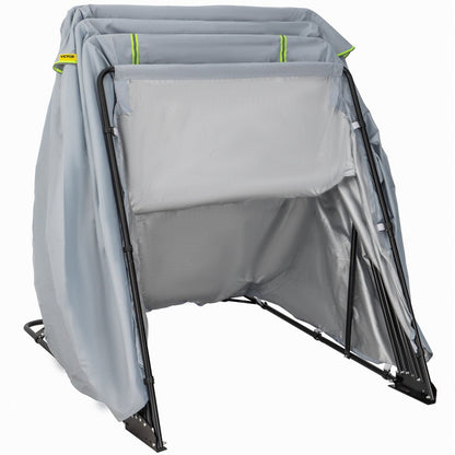 VEVOR Basket Truck, 8 Bushel Steel Canvas Laundry Basket, 3" Diameter Wheels Truck Cap Basket Canvas Laundry Cart Usually Used to Transport Clothes, Store Sundries Suitable for Hotel, Home, Hospital