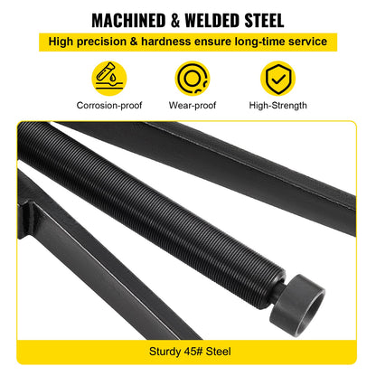 VEVOR Lower Bearing Carrier Puller Propeller Bearing Puller W/ Adjustable Arms