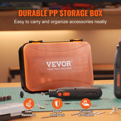 357-Piece Rotary Tool Kit for Carving, Sanding, Cutting, and Polishing