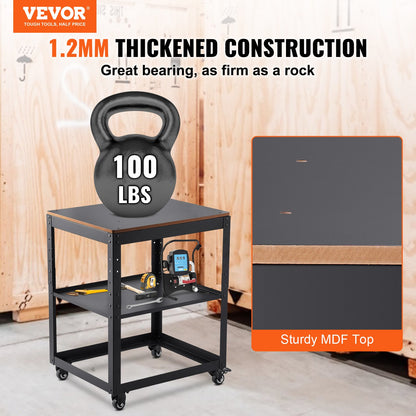 VEVOR Planer Stand, 100 lbs / 45 kg heavy loads, Three-Gear Height Adjustable Thickness