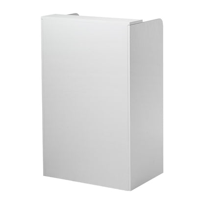 Reception Desk, 60 cm Rectangular Front Counter Table, Modern Office Reception Desk with Drawer, Small Minimalist Retail Counter Table for Checkout, Lobby, Beauty Salon and Office, White