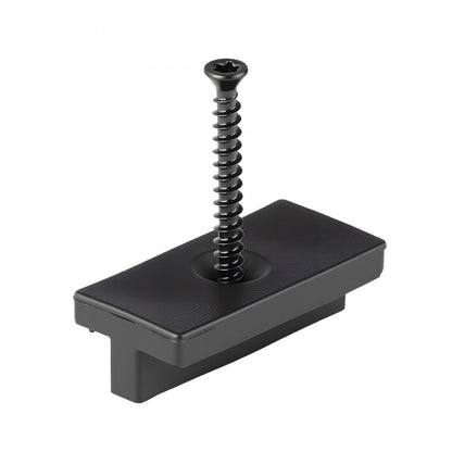 500PCS Hidden Deck Fasteners for Composite Decking Universal Clips Black