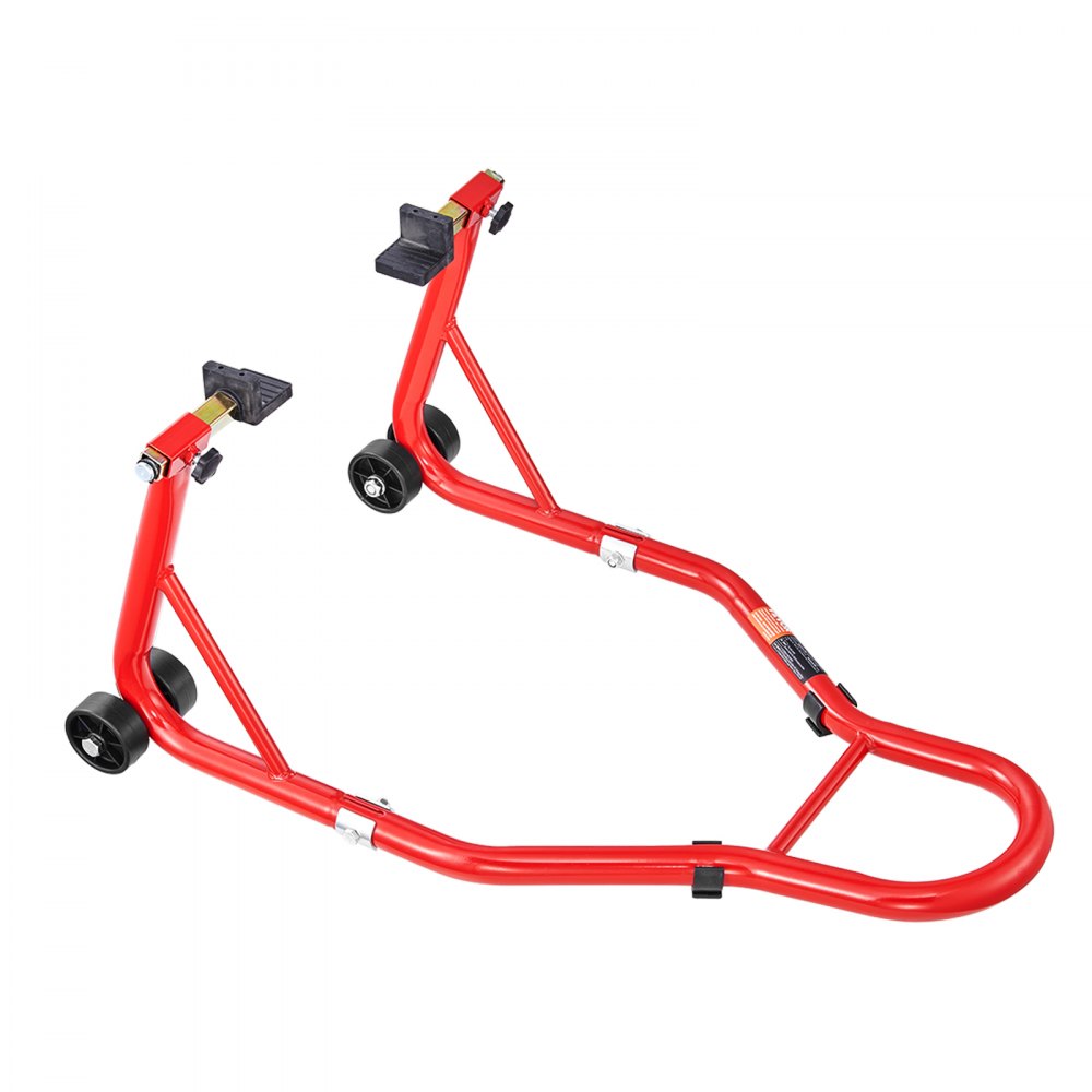 VEVOR Motorcycle Stand Lift 850 lbs Rear Spoolift Paddock Swingarm Arm Red