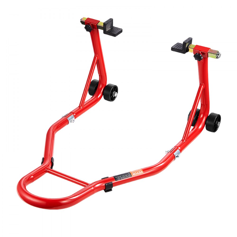 VEVOR Motorcycle Stand Lift 850 lbs Rear Spoolift Paddock Swingarm Arm Red