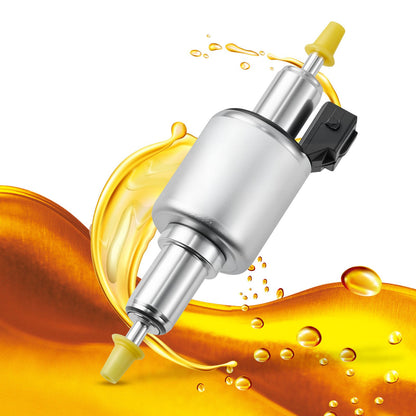 Diesel Heater Fuel Pump, 12/24V DC Car Air Heater Diesel Fuel Dosing Pump, 22 to 32ML Air Diesels Parking Heaters Pumps Fits for 2KW 5KW 8KW Diesels Heaters, Quiet Design, Pulse Technology