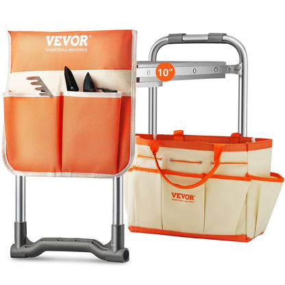 VEVOR Garden Kneeler and Seat, 10" EVA Wide Pad, 330 lbs Load Capacity Foldable