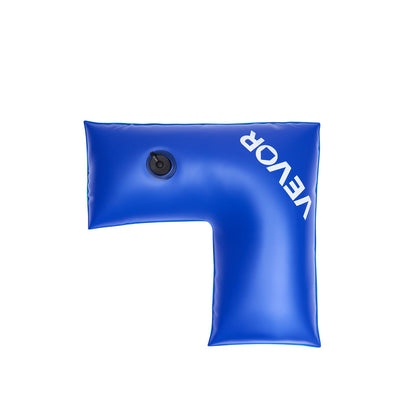 Pool Cover Water Bags Set, 6 Packs 2400 mm Single Chamber Pool Cover Water Bags & 4 Corner Tubes, 0.4mm Thick PVC Bag Weights with Leakproof Valve, for Winter Inground Swimming-Pool Covers
